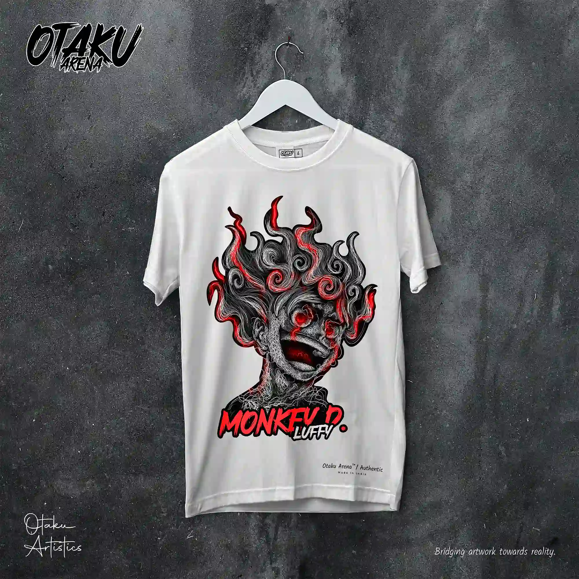 Only 439.60 usd for Monkey D. Luffy / Gear 5 Oversized T-Shirt Online at  the Shop